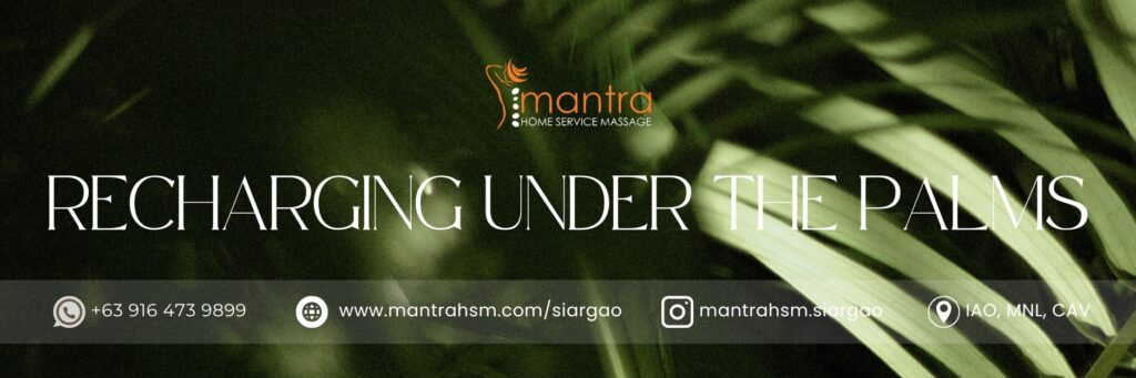 Recharging under the palms